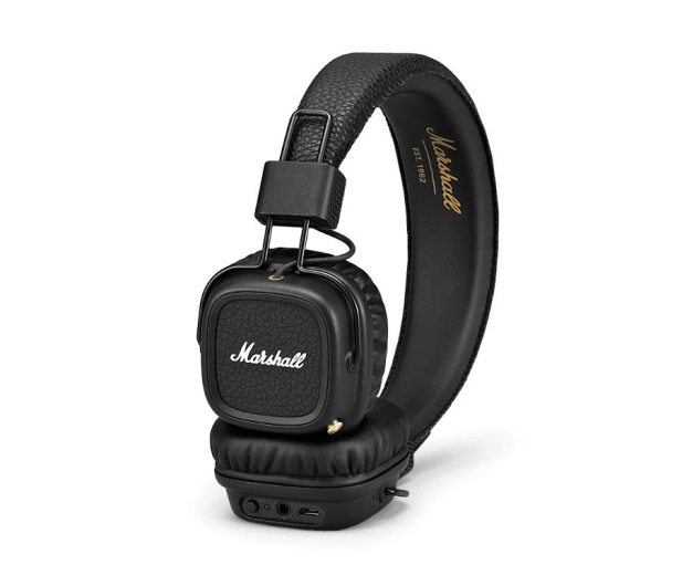 Marshall Major II Bluetooth Czarne - 434477 - zdjęcie